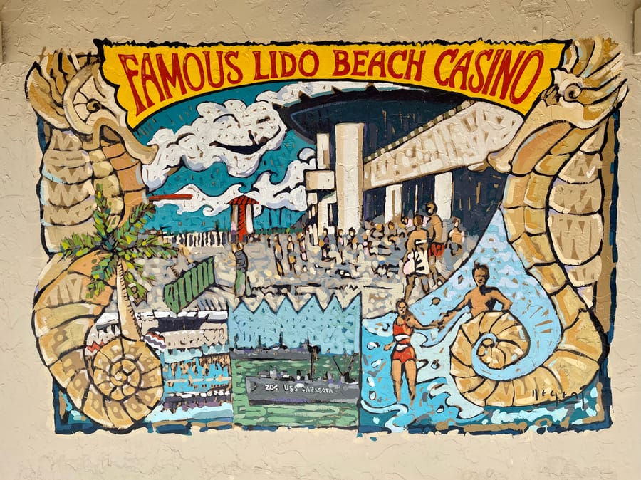 Lido Beach Mural