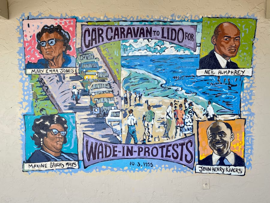 Lido Beach Mural