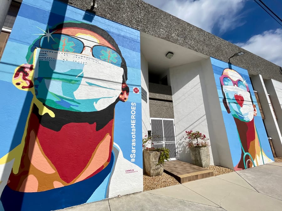 Sarasota Heroes Mural