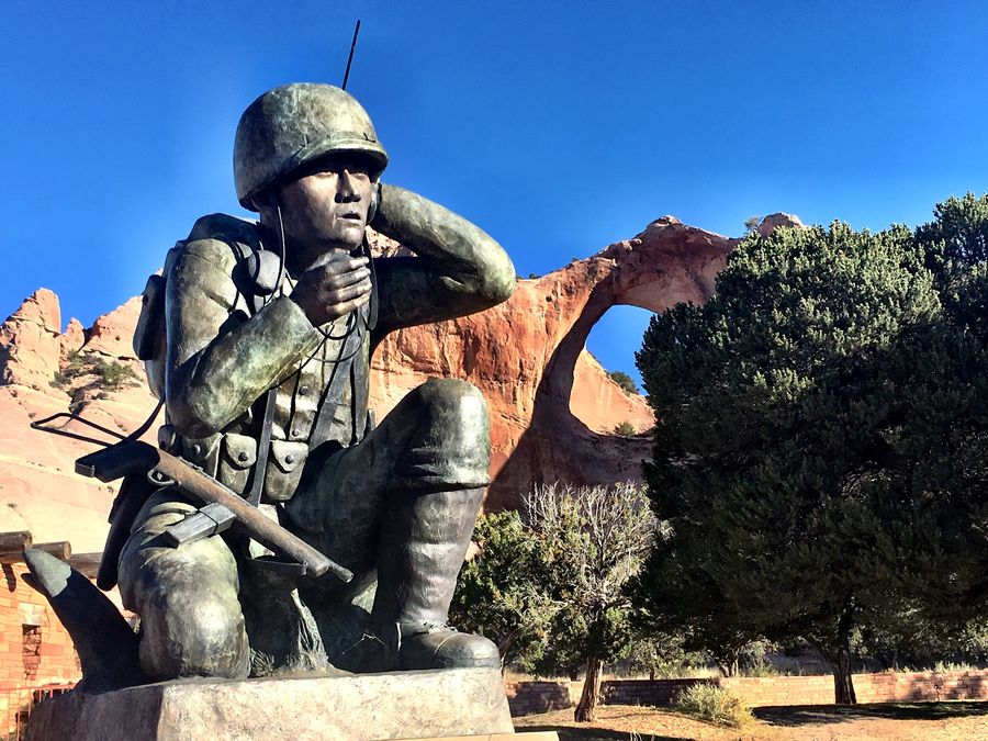 Navajo Code Talkers, Window Rock_Credit Arizona Office of Tourism