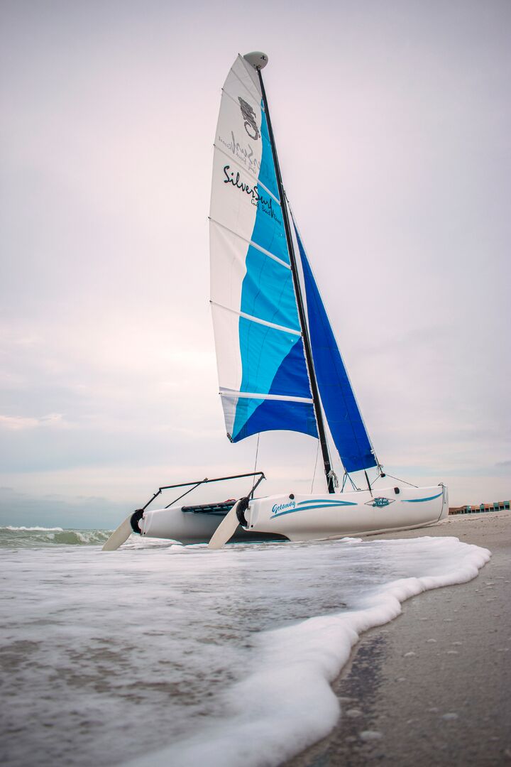 Catamarans at Silver Surf Resort