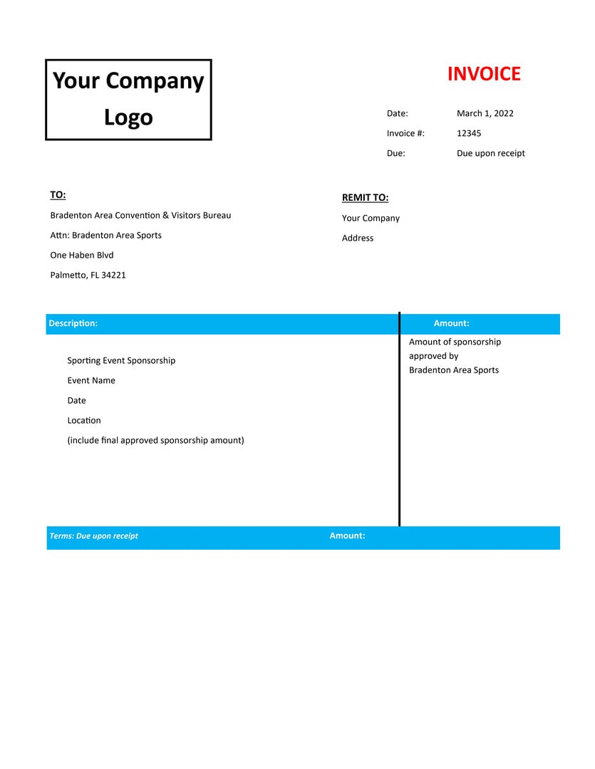 Invoice Sample