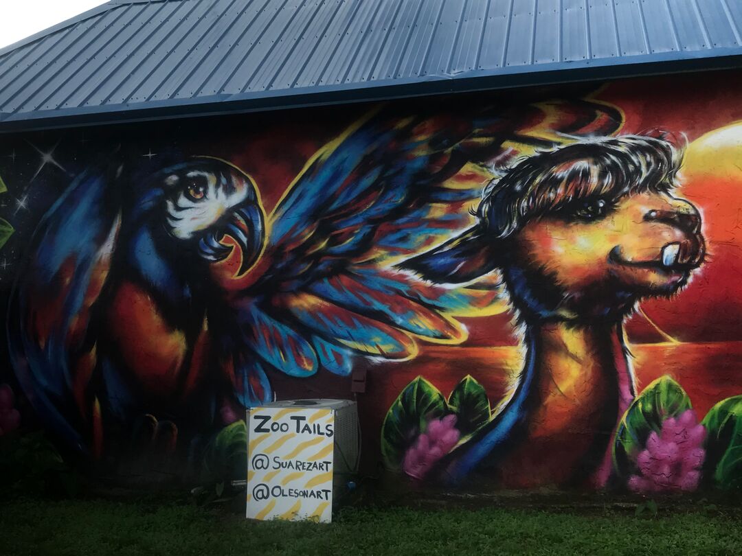 Boyett's Grove & Citrus Attraction Mural, Brooksville, FL