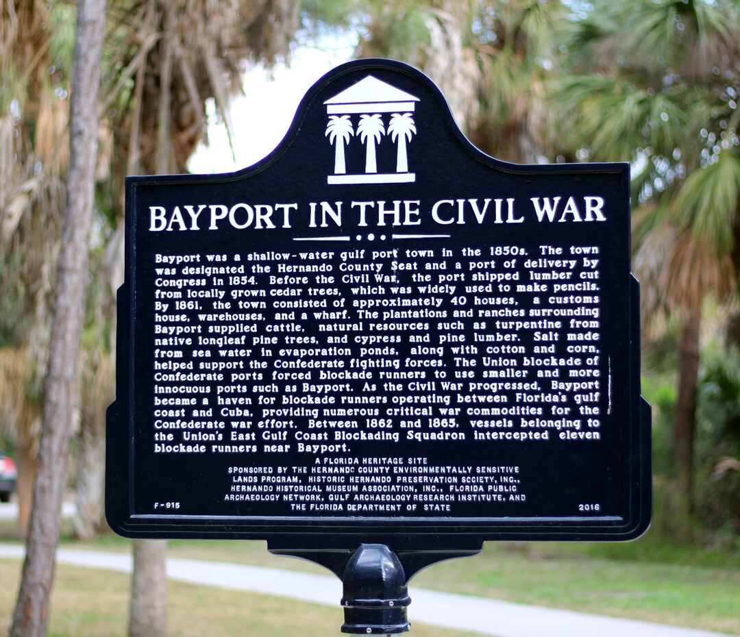 Bayport Historic Marker