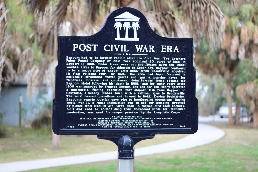 Bayport Historic Marker