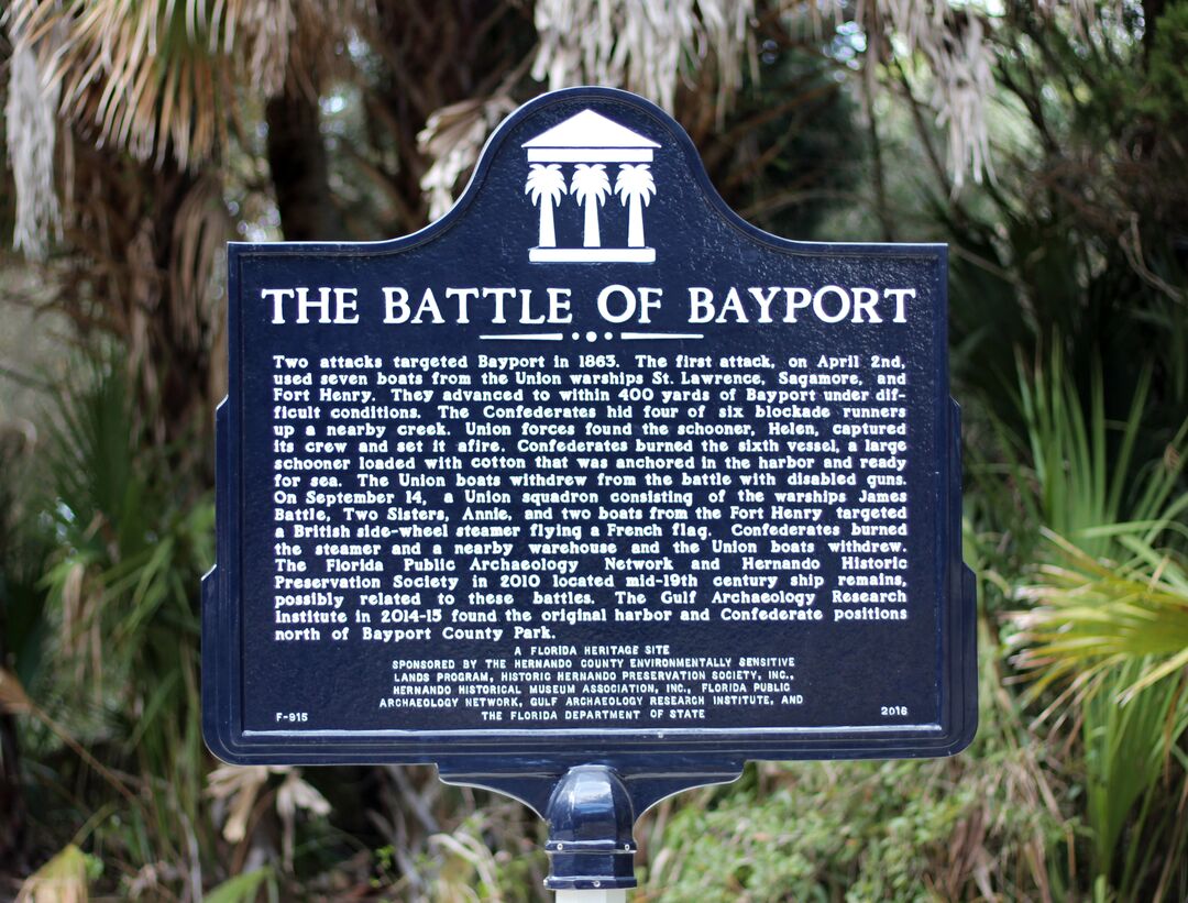 Bayport Historic Marker