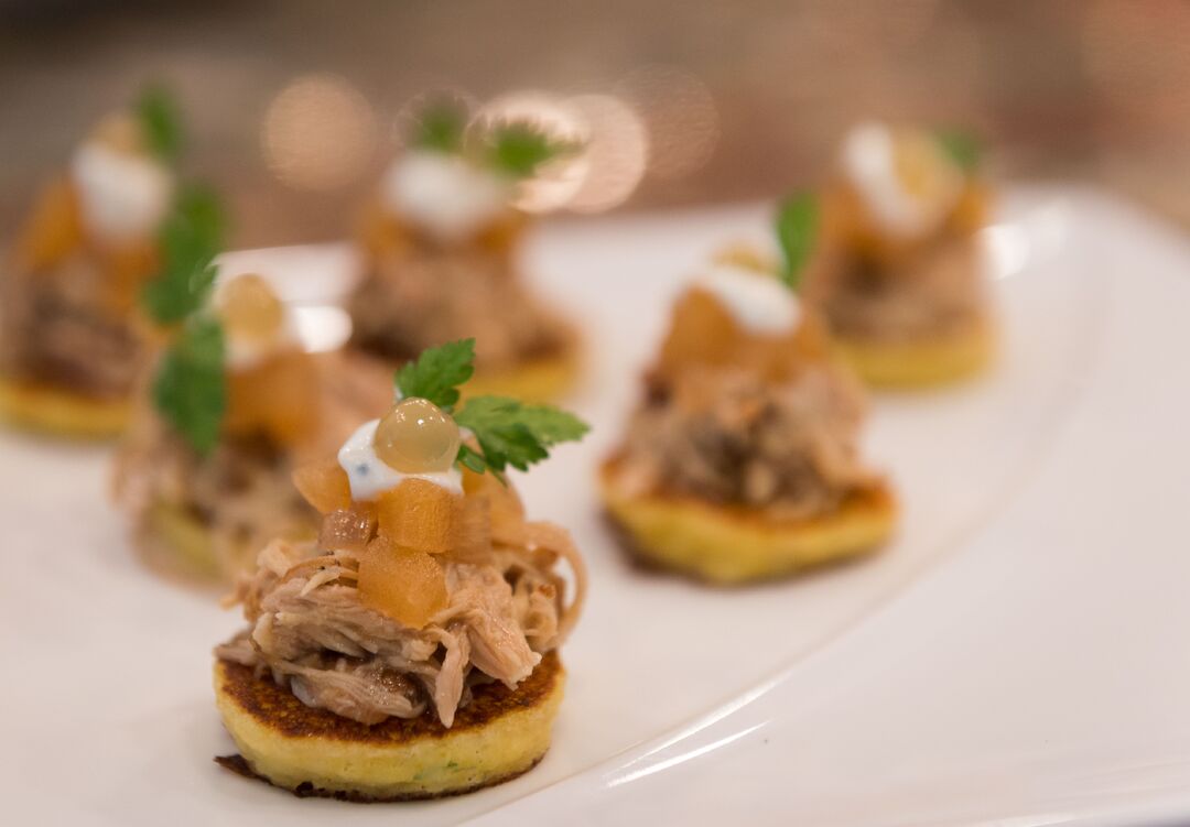 PNS Braised Short Rib on Corn Cake