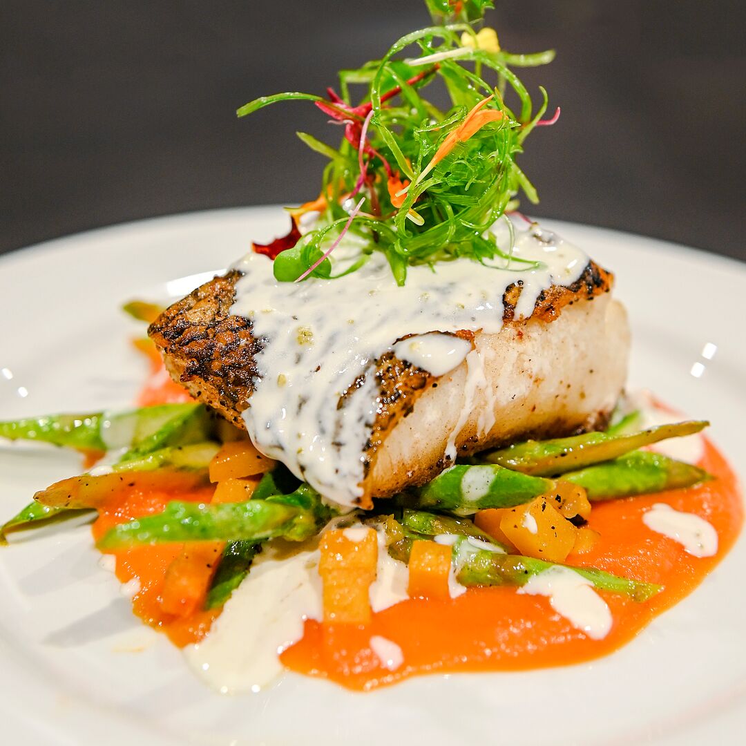 PNS Seabass Tasting Plate