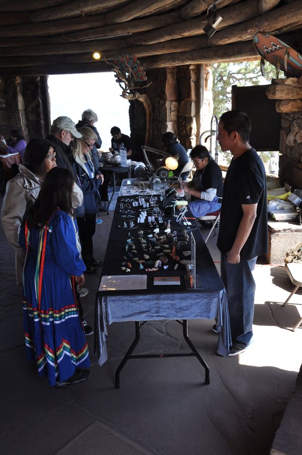 Desert View Zuni Jeweler, Grand Canyon National Park_credit National Park Service