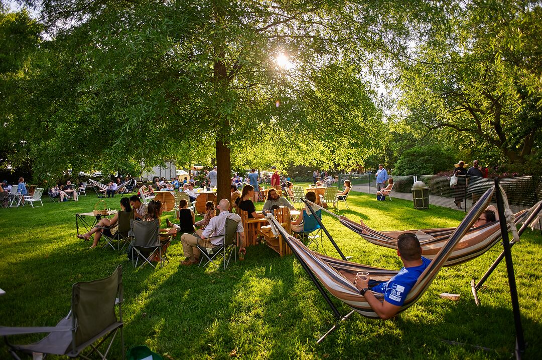 Opening night for Parks on Tap: Azalea Garden