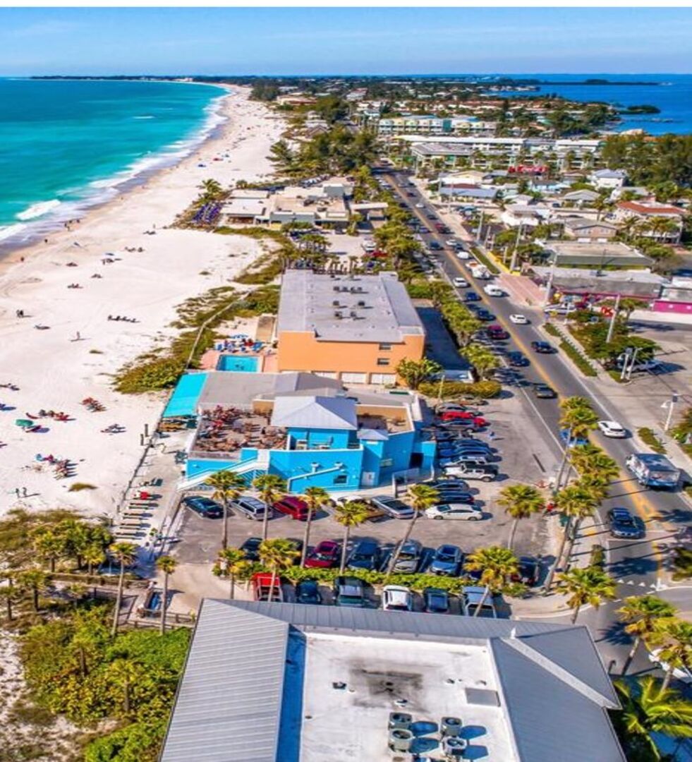 Aerial of Anna Maria Island