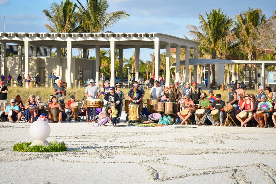 Siesta Key Drum Circle