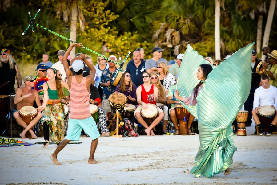 Siesta Key Drum Circle