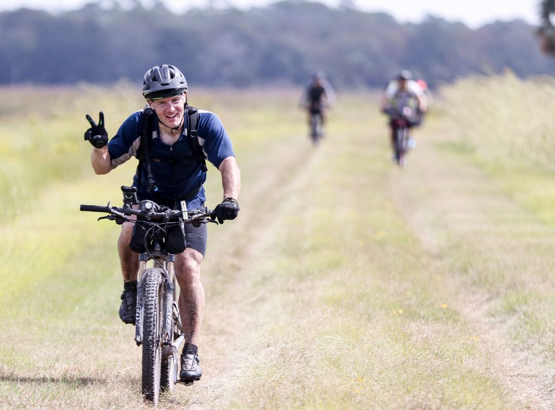 mountain bike group