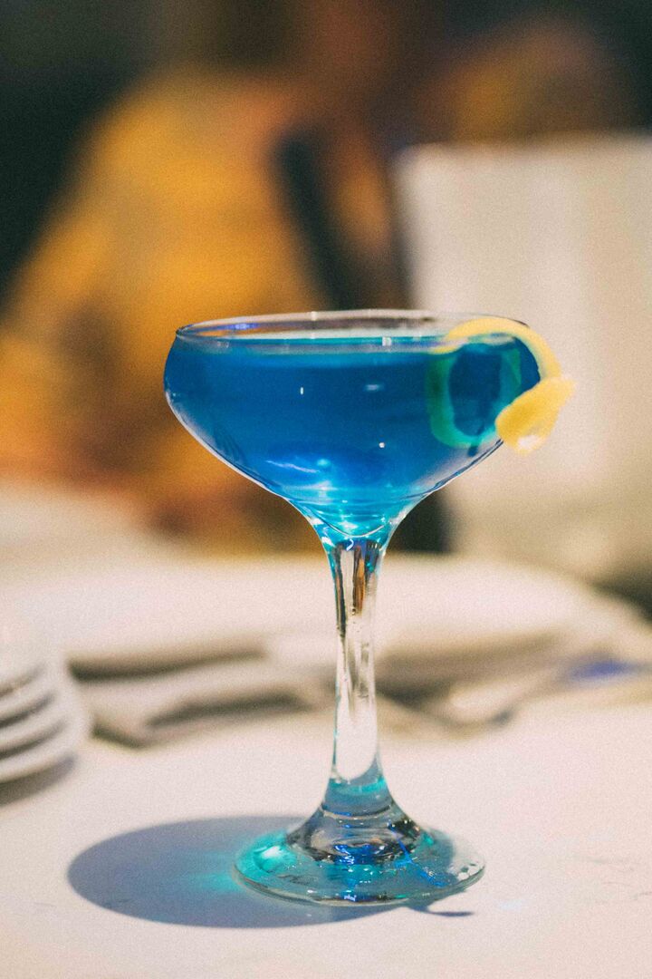 Blue Halo cocktail