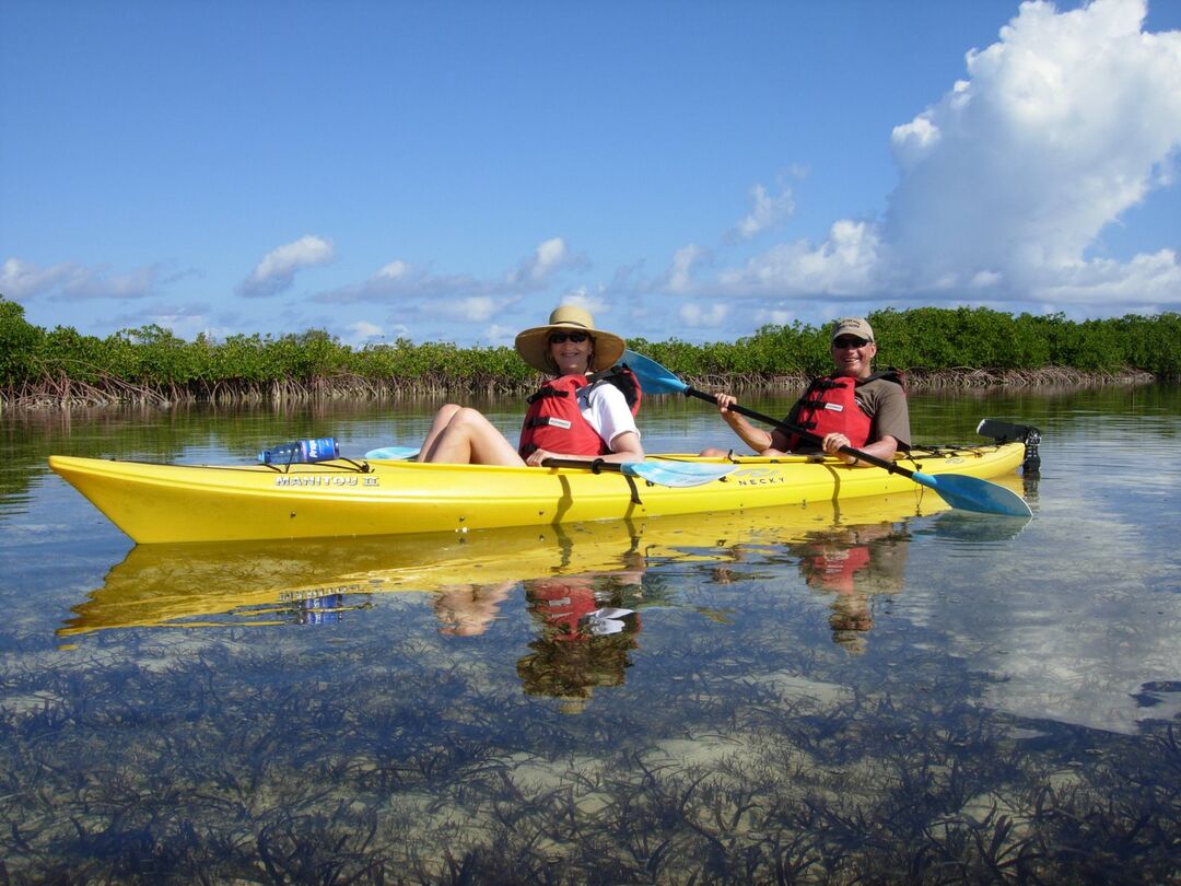 Couple Kayaking