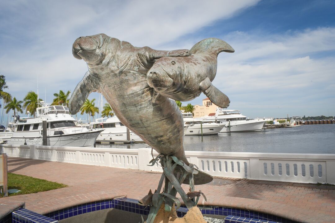 Manatee Statue