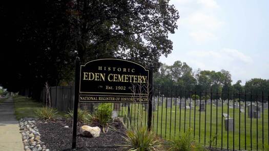 Eden Cemetery Pauline Richardson Oberdorfer Minor grave