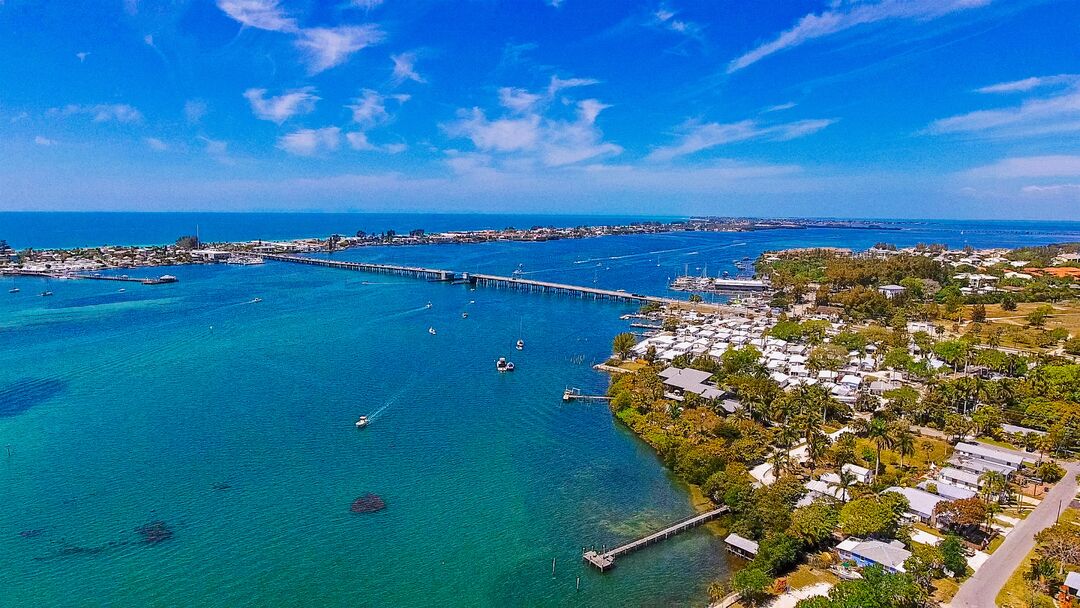 Aerial Anna Maria Island