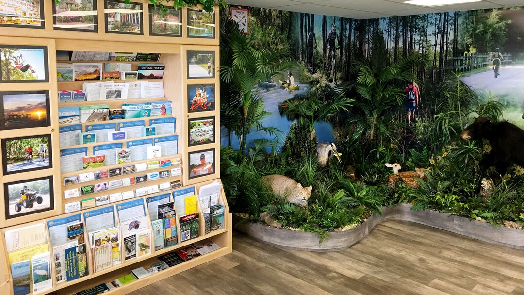 Welcome Center interior