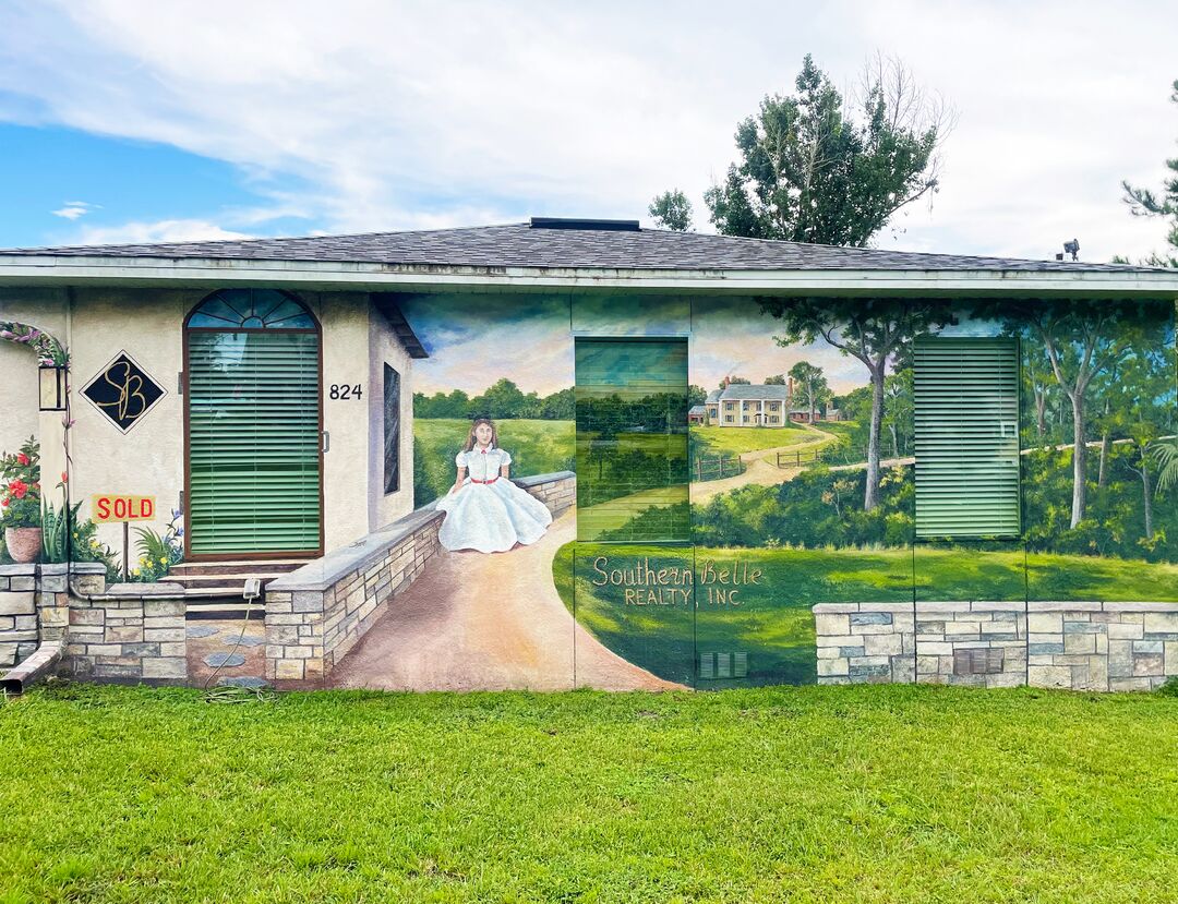 Southern Belle Realty Mural