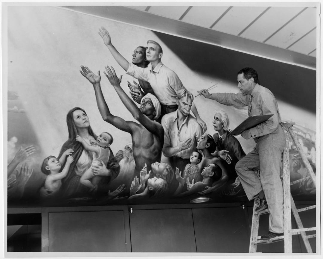 RNS-Brotherhood-Mural-NYC-1955