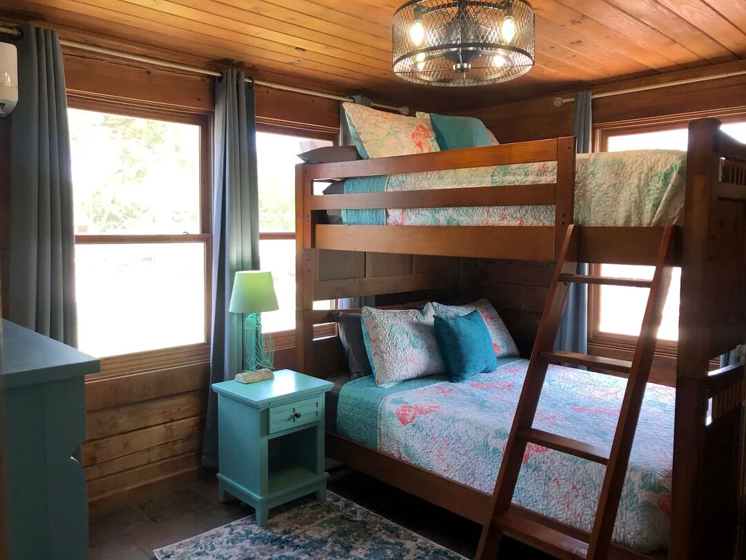 Bunk bedded room