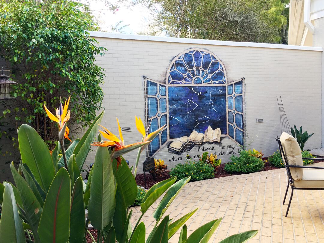 Brooksville Library Mural