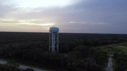 Water Tower_Hernando Beach_Drone B-Roll 2021