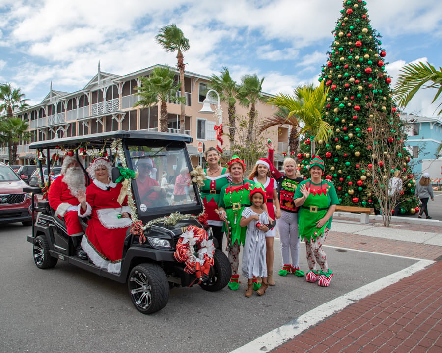 Christmas on Bridge Street Anna Maria Island