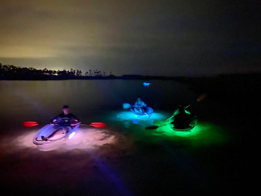 Sunset Kayaking Glow Tour