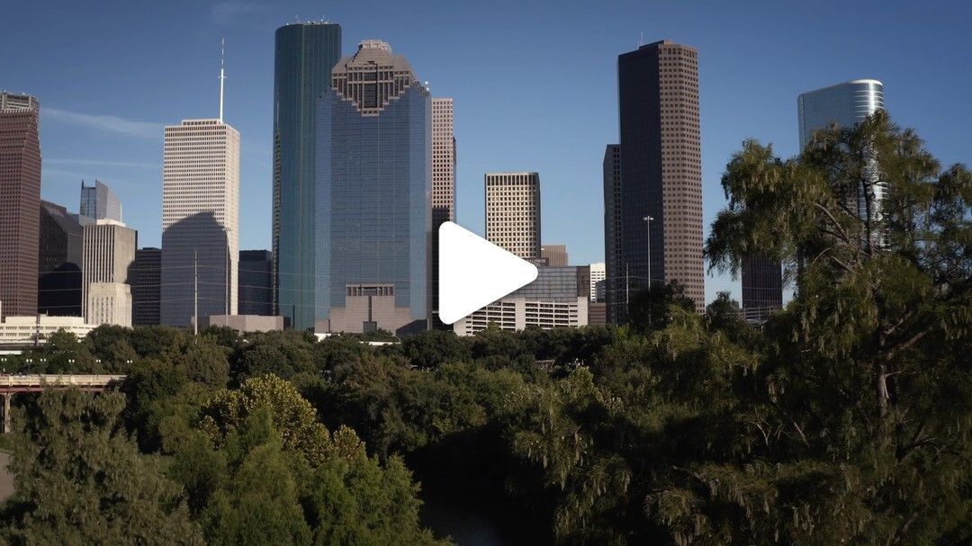 Buffalo Bayou Park Skyline Aerial 5