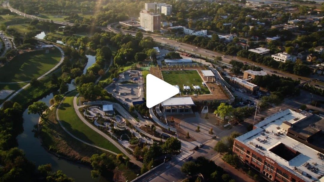 Buffalo Bayou Park Aerial 1