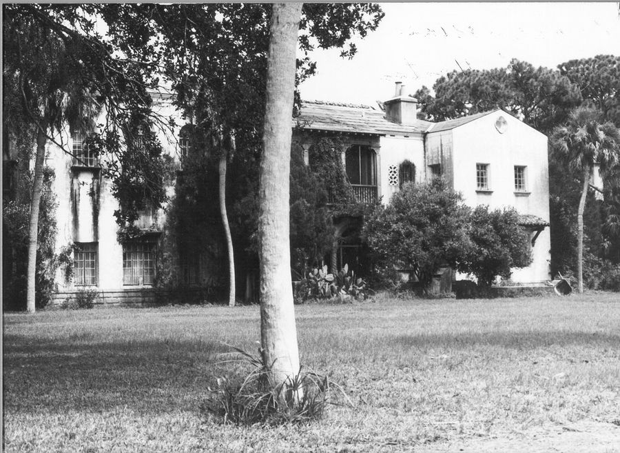 Back Lawn-House July 1977