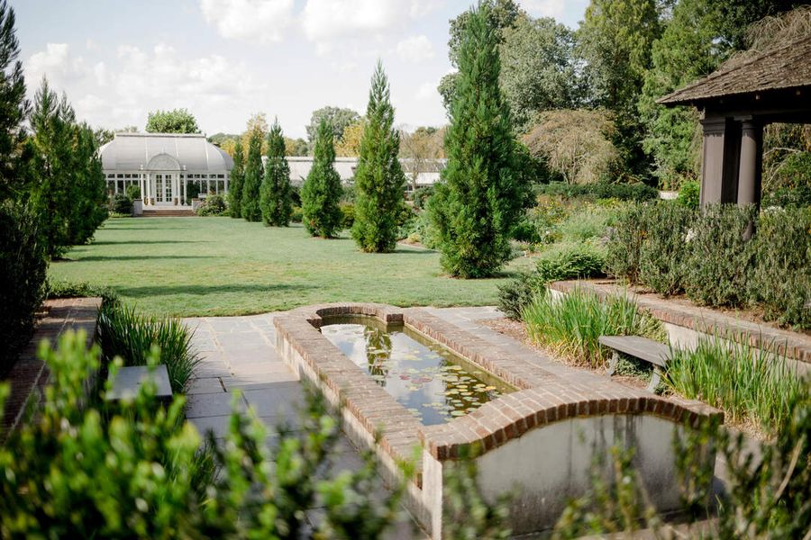 Reynolda Gardens greenhouse