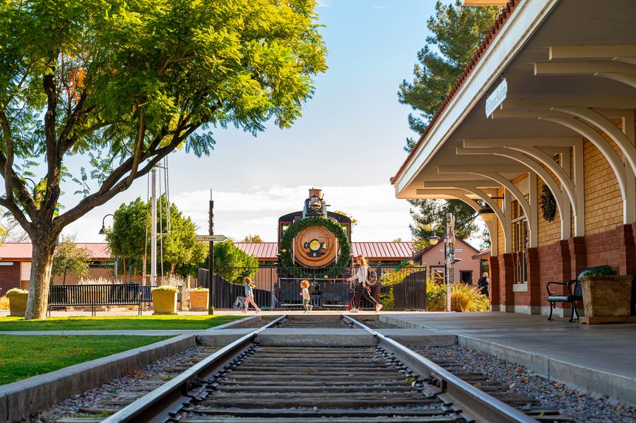 McCormick Stillman Railroad Park Holiday Lights, Scottsdale_credit An Pham