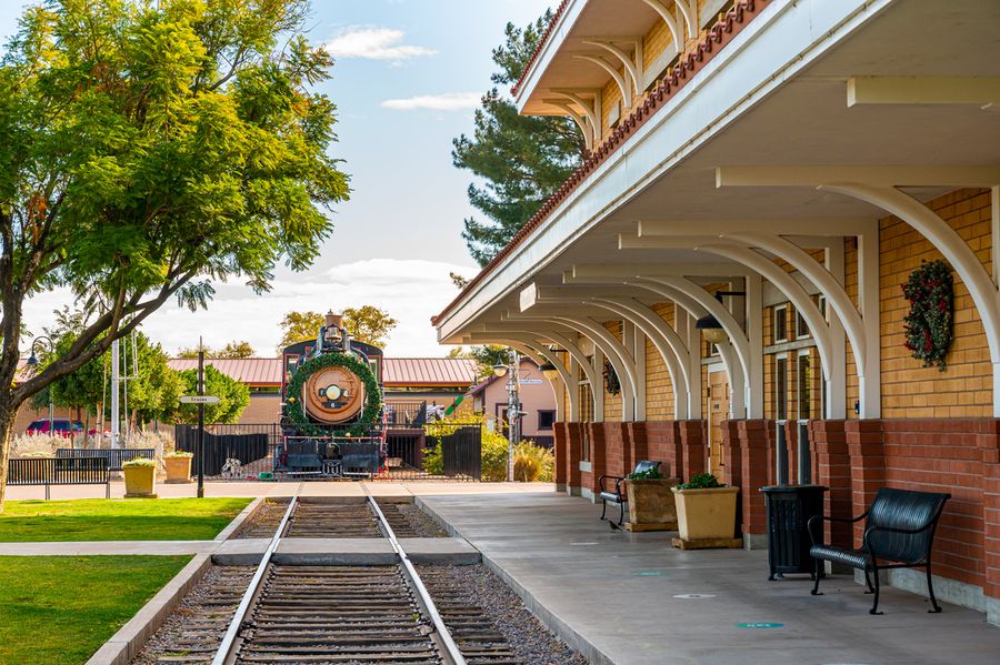 McCormick Stillman Railroad Park Holiday Lights, Scottsdale_credit An Pham