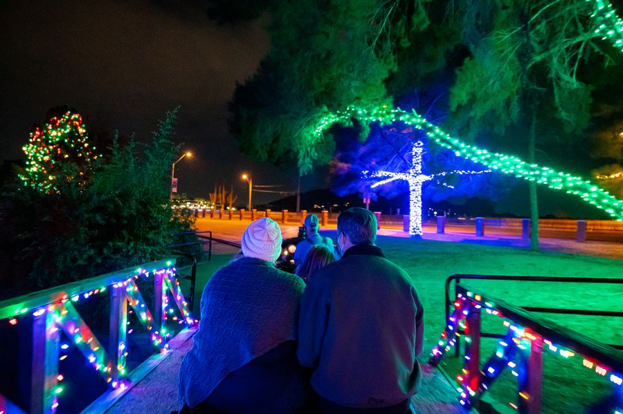 McCormick Stillman Railroad Park Holiday Lights, Scottsdale_credit An Pham