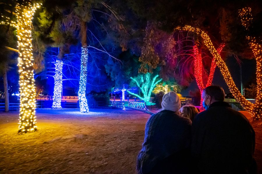 McCormick Stillman Railroad Park Holiday Lights, Scottsdale_credit An Pham