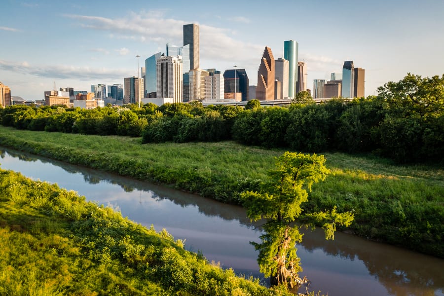 White_Oak_Bayou_Skyline_1