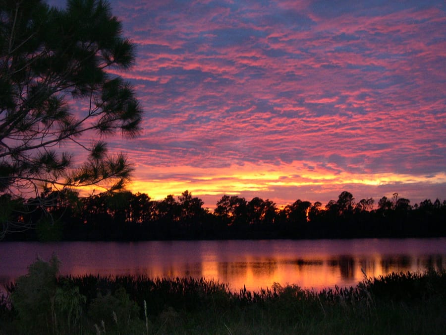 Carlton Reserve Sunset