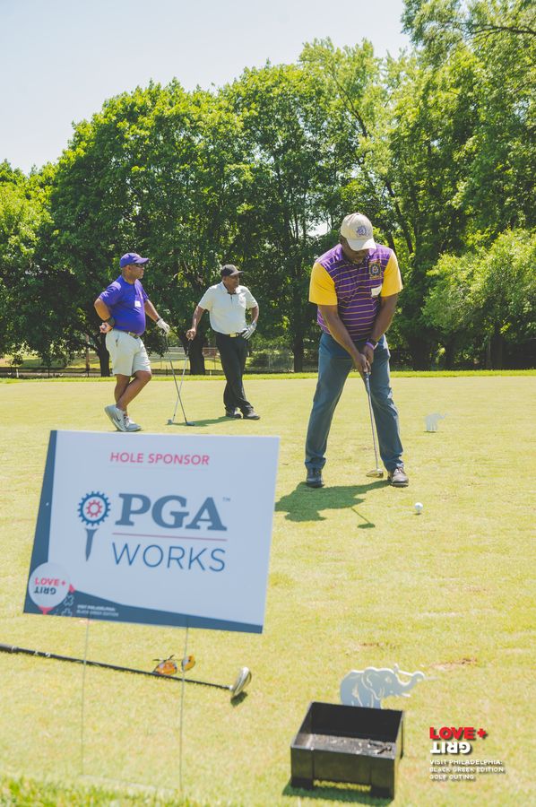 Love + Grit Black Greek Edition Golf Outing