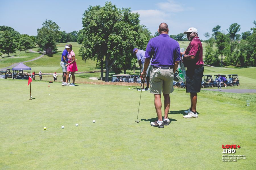 Love + Grit Black Greek Golf Outing