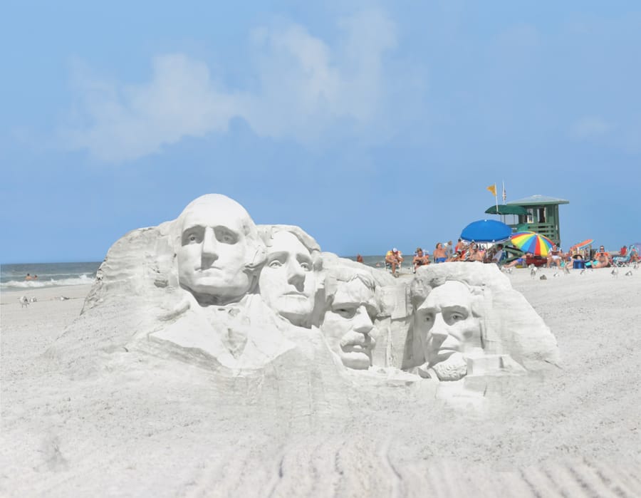 FAKE image - President's Day post