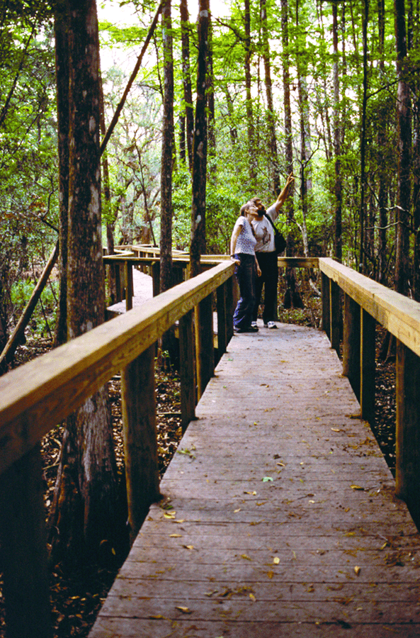 Geoff and Lora on boardwalk edited