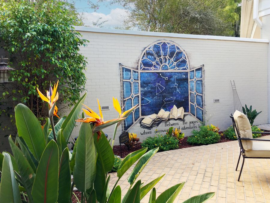 Brooksville Library Mural