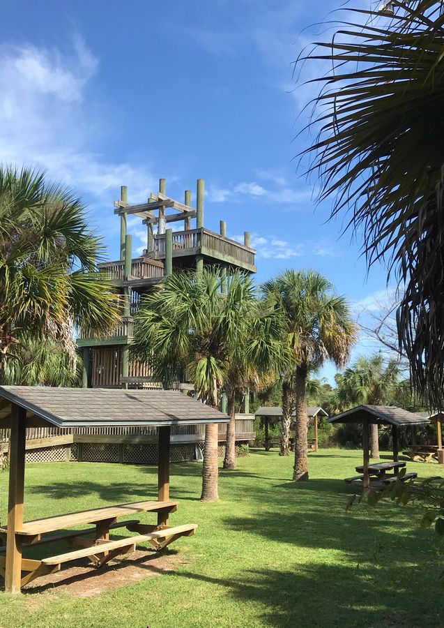 Observation Tower in Park