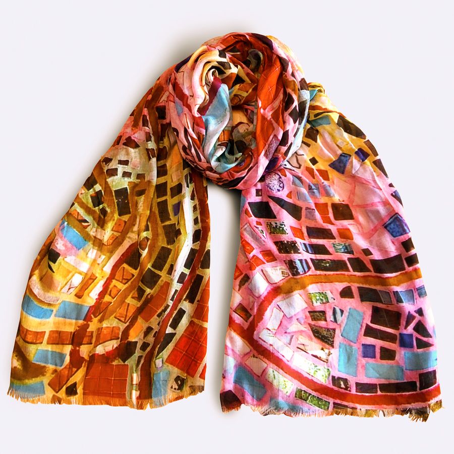 PHILA MAGIC GARDENS SCARF