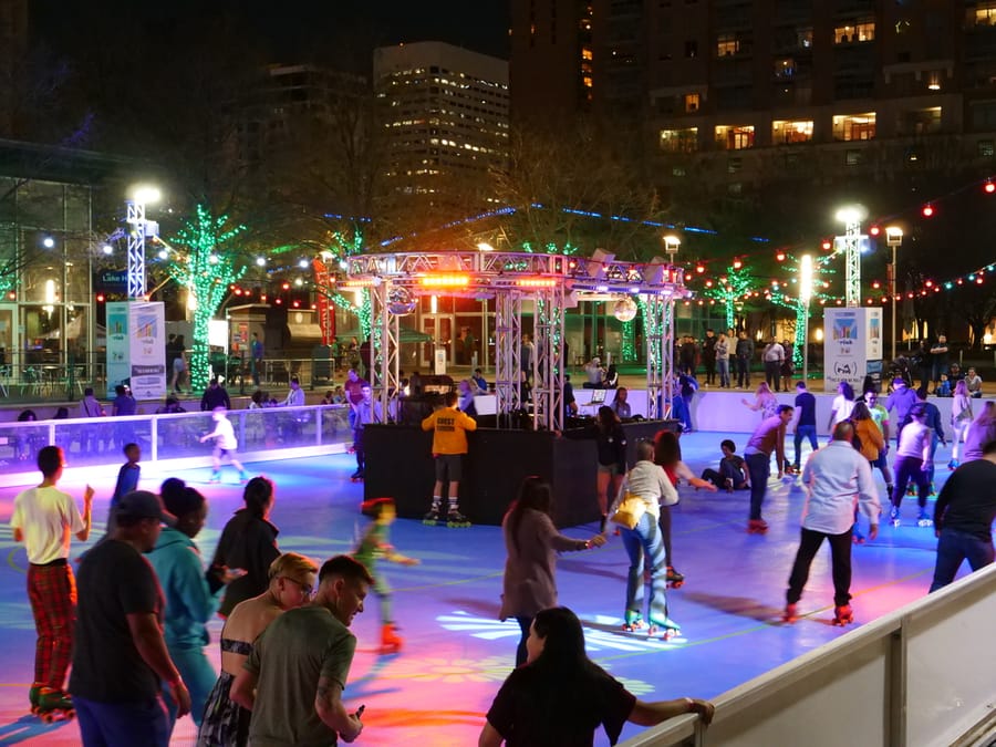 Discovery Green Roller Rink 7