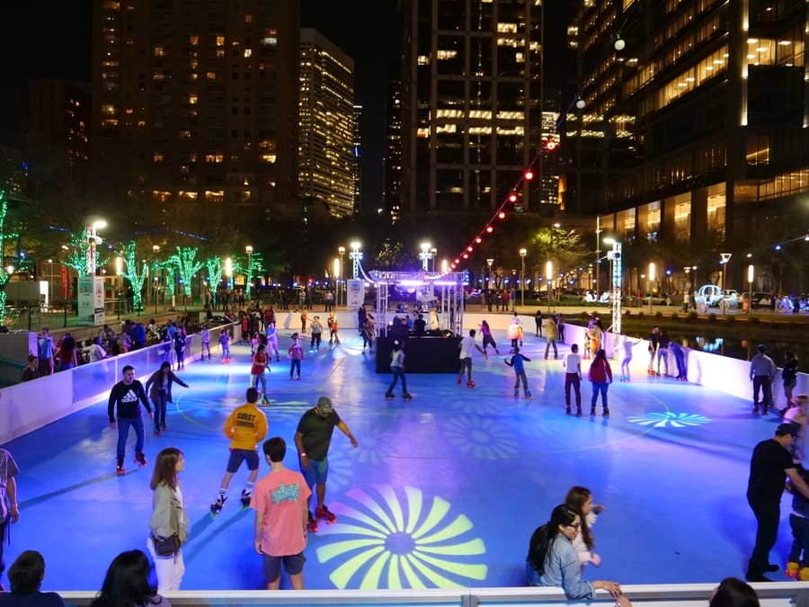 Discovery Green Roller Rink 5